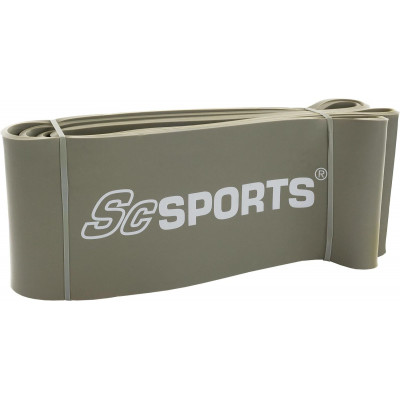 ScSPORTS posilňovacia guma, 200 cm, sivá