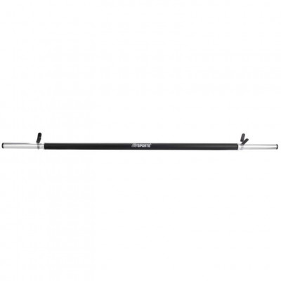 Posilňovacia tyč s penovým madlom, 120 cm, pružinové uzávery