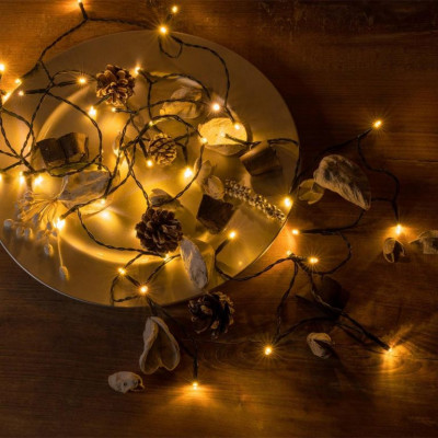 Svetelná reťaz - 240 LED, teplá biela