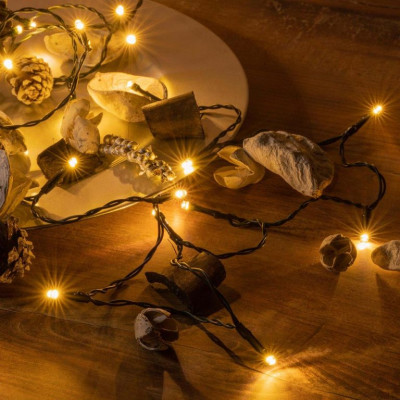 Svetelná reťaz - 240 LED, teplá biela