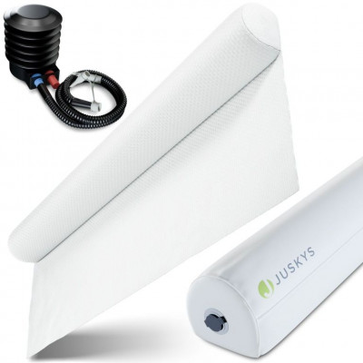 Nafukovacia ochrana postele s látkovým poťahom, 180 cm