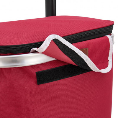 Nákupný vozík 3 v 1 – objem 56 l, červený