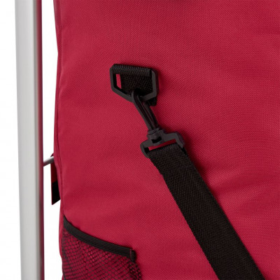 Nákupný vozík 3 v 1 – objem 56 l, červený