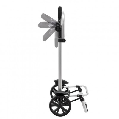 Nákupný vozík 3 v 1 – objem 56 l, červený