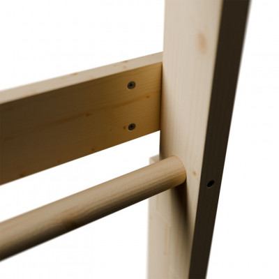 Drevené rebriny s hrazdou 220 cm, nosnosť 170 kg