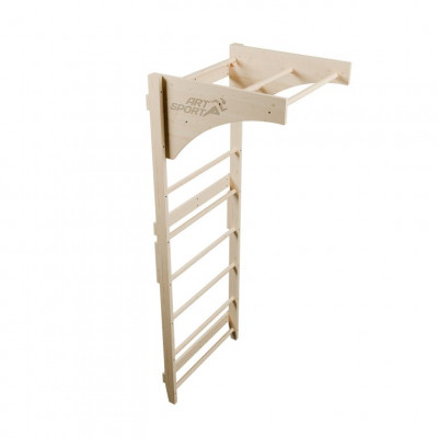 Drevené rebriny s hrazdou 220 cm, nosnosť 170 kg