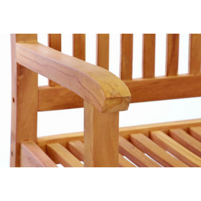 Záhradná lavica DIVERO 3-miestna masív 180 cm