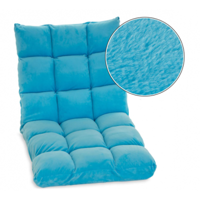 Polohovacie kreslo 60 x 52 x 53 cm, modré