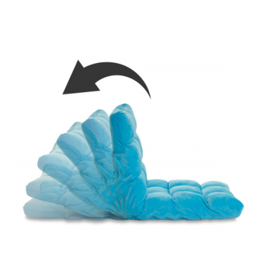 Polohovacie kreslo 60 x 52 x 53 cm, modré