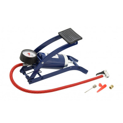 Hustilka nožná s manometrom jednopiestová