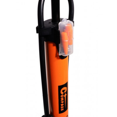 Hustilka ručná SUPER PUMP - 530 x 38 mm, s manometrom