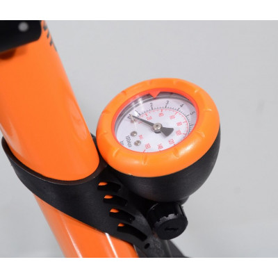 Hustilka ručná SUPER PUMP - 530 x 38 mm, s manometrom