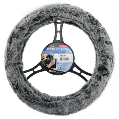 Poťah na volant Denisa- šedý