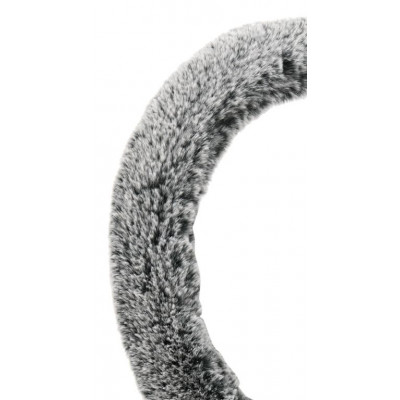 Poťah na volant Denisa- šedý