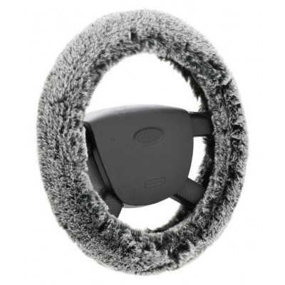 Poťah na volant Denisa- šedý