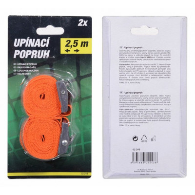 Upínací popruh - 2 x 2,5 m