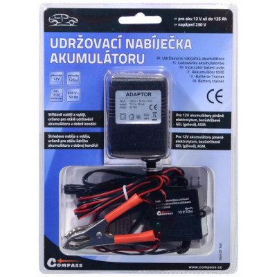Nabíjačka akumulátora- udržiavacia, 5-125 Ah