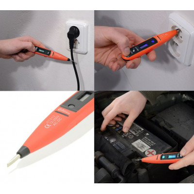 Digitálna skúšačka 12 - 250 V