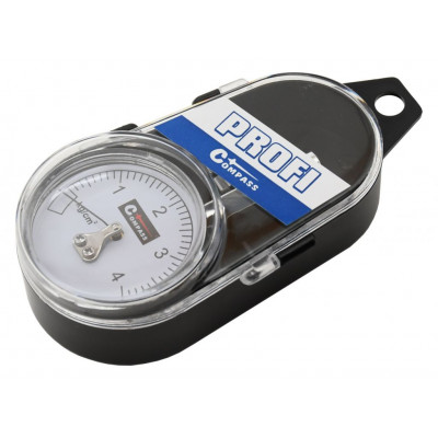 COMPASS Profesionálny merač tlaku v pneumatikách, 4 kg/cm2