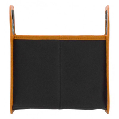 Organizér do kufra - 32 x 29 cm, čierny / oranžový