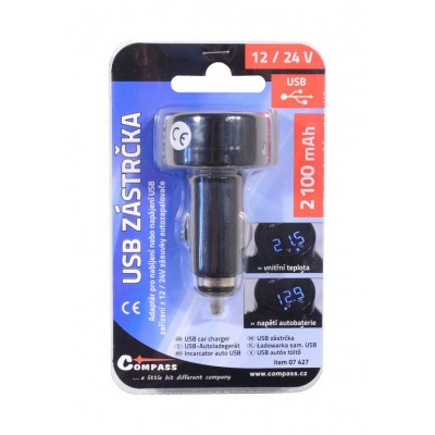 Multifunkčný konektor - USB, voltmeter, teplomer