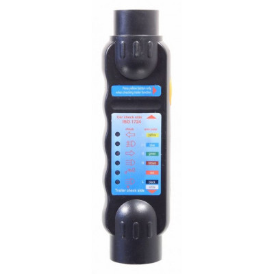 Tester zásuvky prívesu, 7 pólov