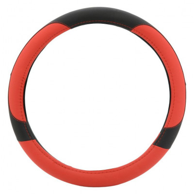Poťah na volant COLOR LINE - červeno / čierný