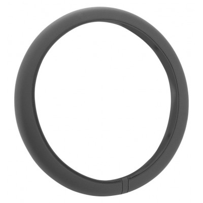 Poťah volantu naťahovací STRAIN - čierny