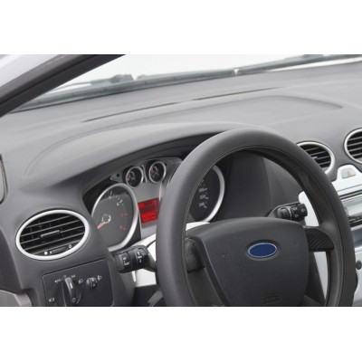 Poťah volantu naťahovací STRAIN - čierny