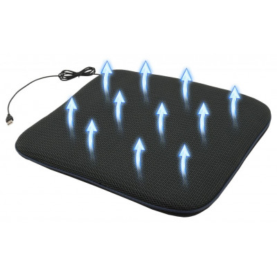 Podsedák s ventiláciou, USB, 5V, 44 x 42 cm