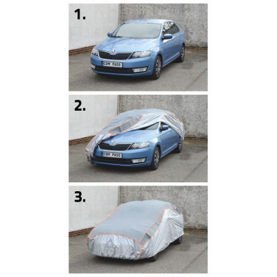 Ochranná plachta proti krúpam M - 430 × 165 × 119 cm