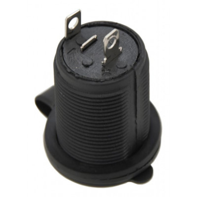 Zásuvka s krytom - 12 / 24 V