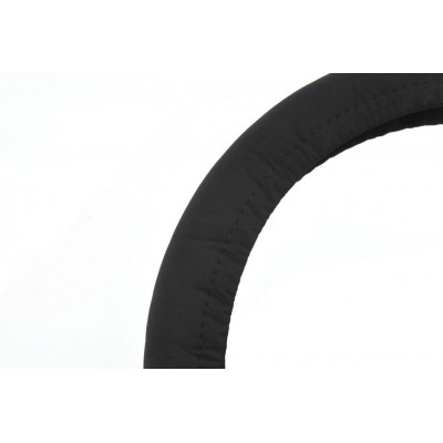 Poťah na volant naťahovací PLUSH - čierný