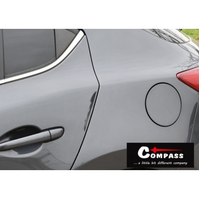 COMPASS chránič dverí samolepiaci CARBON, 4 ks