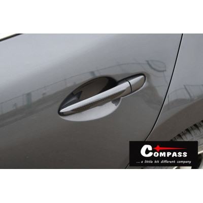 COMPASS chránič dverí samolepiaci CARBON, 4 ks