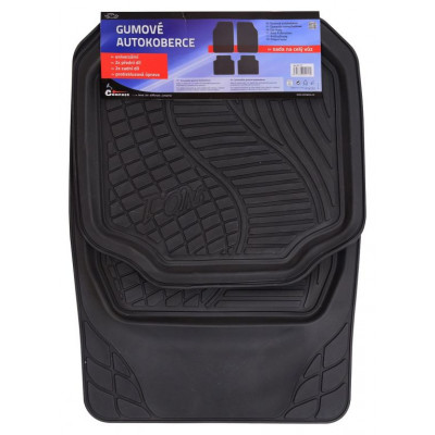 Koberce gumové NO.1, sada 4 kusov, univerzálna