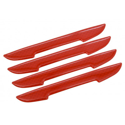 COMPASS chránič dverí samolepiaci DELTA červený, 4 ks