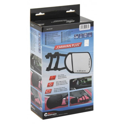 COMPASS Zrkadlo bočné prídavné CARAVAN PLUS