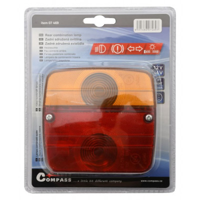 COMPASS svietidlo združené, E homologácia, 1 ks