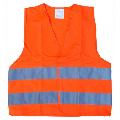COMPASS výstražná detská vesta, oranžová, EN 1150