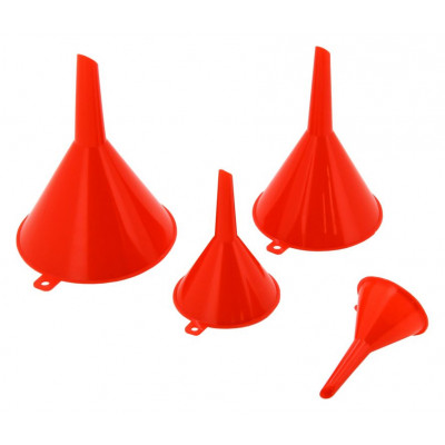 COMPASS lievik plastový, sada 4 ks