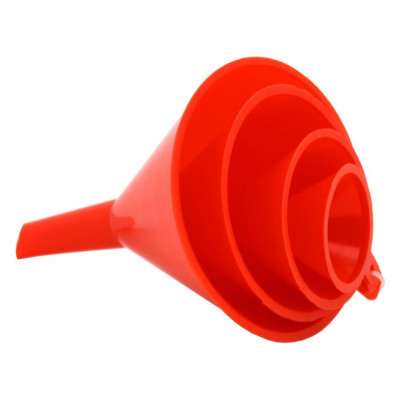 COMPASS lievik plastový, sada 4 ks