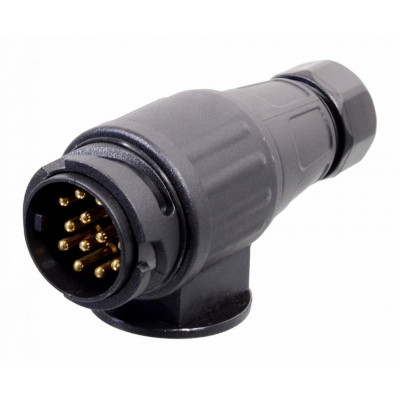 Zásuvka ťažného zariadenia - 13 pólov