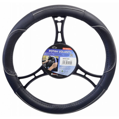 Poťah na volant WAVE - šedý