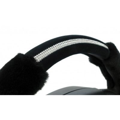 Poťah na volant Diamond- čierny