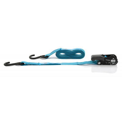 COMPASS popruhy s račňou a hákmi, 350 cm, 4ks