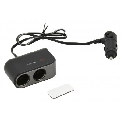 Rozdvojka 12 / 24 V + 2 x USB, 2100 mA