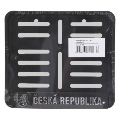 COMPASS podložka pod ŠPZ, moto ČR 3D