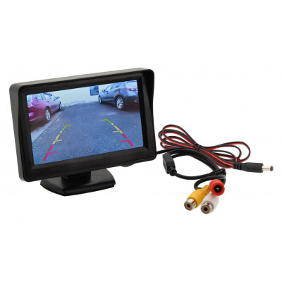 COMPASS LCD display so stojanom pre parkovaciu kameru