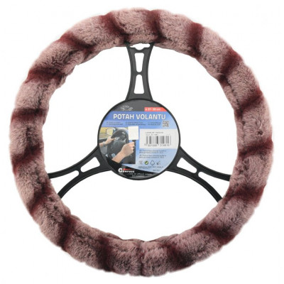 Poťah na volant Lemur- ružový